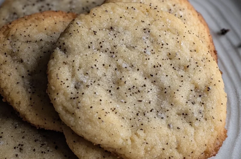 Chewy Earl Grey Sugar Cookies â London Fog-Inspired Treat